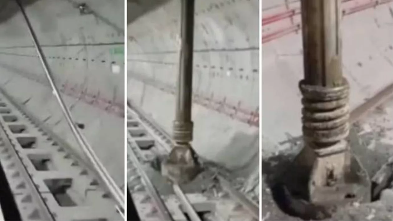 Imagini incredibile din Istanbul: Au săpat până au ajuns la metrou (VIDEO)