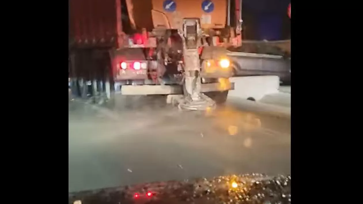 Consiliul Județean Ilfov: Se intervine, chiar la această oră, pe drumurile județene din Ilfov (VIDEO)