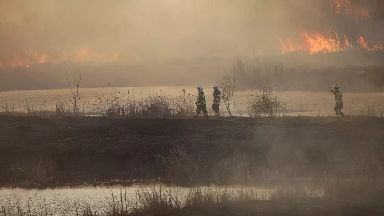 Pompierii români intervin pentru stingerea incendiilor din localitățile Agia-Kiriaki și Rafina din zona grecească Attica