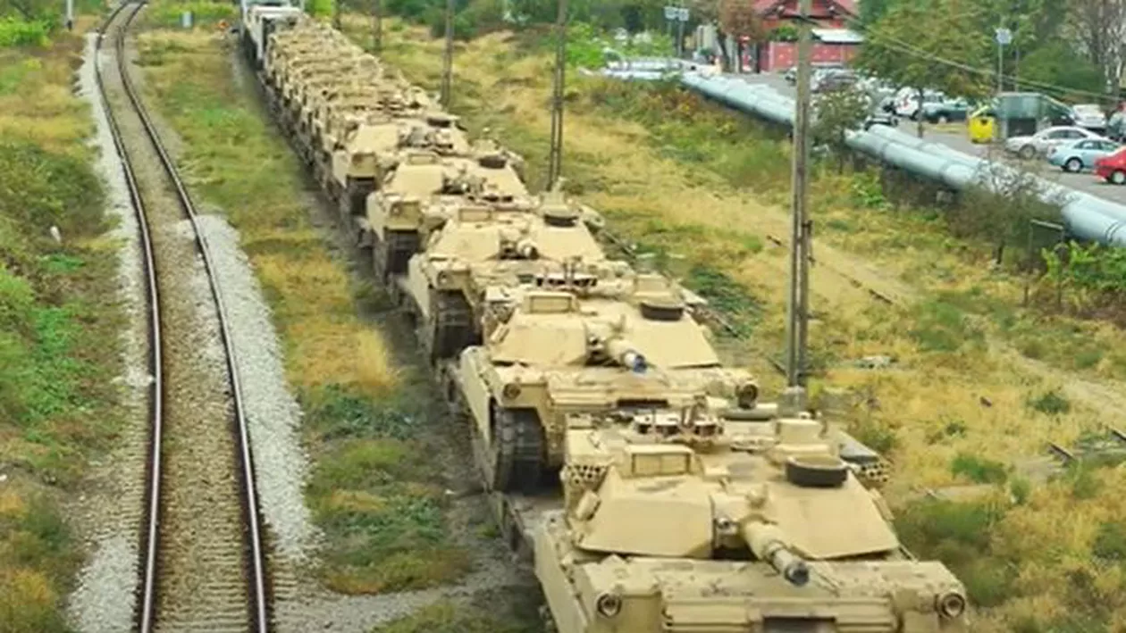 Pentru ca echipamentul militar să ajungă pe cale ferată de la granița cu Ungaria în Portul Constanța ar fi nevoie de cel puțin 12 zile: Starea infrastructurii este foarte proastă (VIDEO)