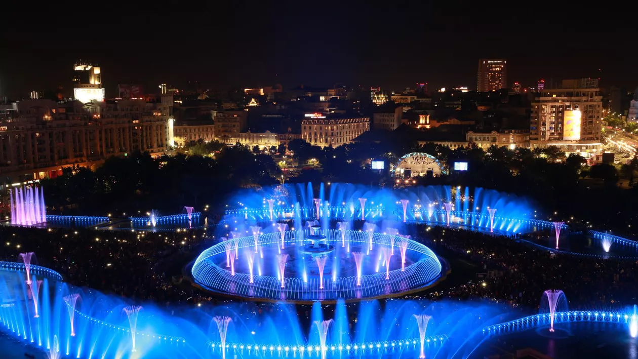 „Simfonia Apei”, din 17 mai, la Fântânile Urbane din centrul Bucureștiului