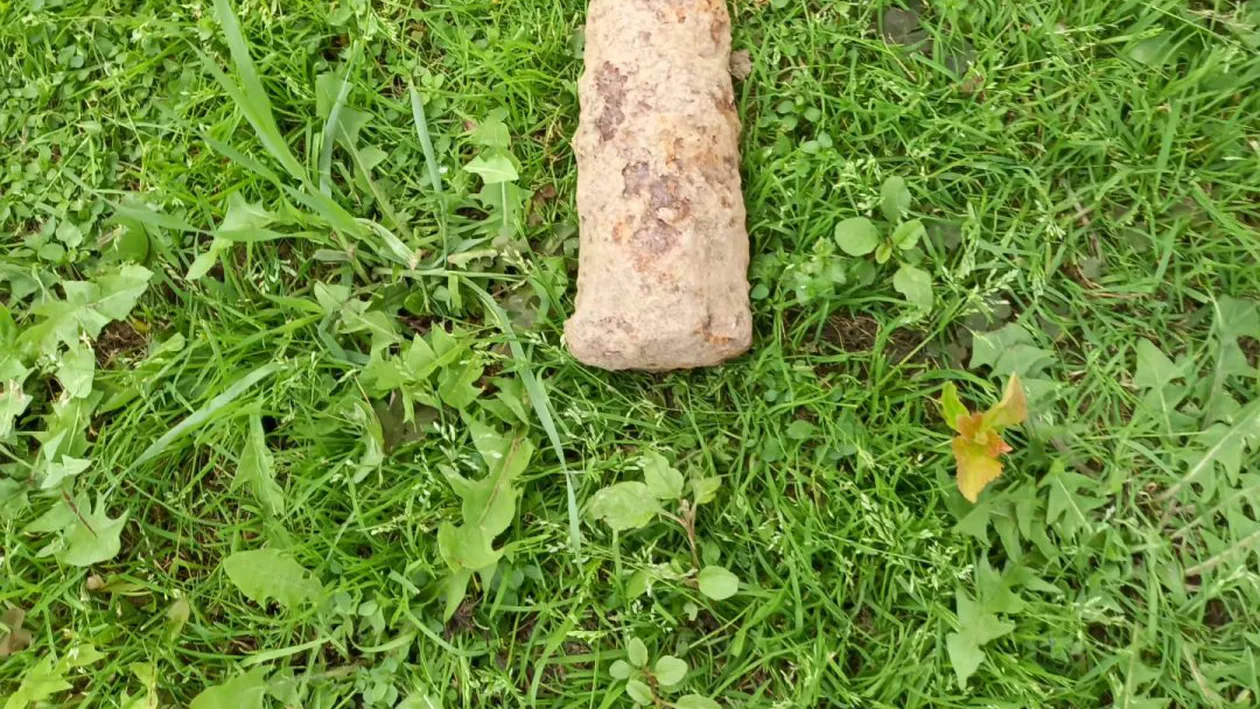 Ce a găsit un bărbat din Giurgiu în timp ce săpa fundația unei anexe din gospodărie