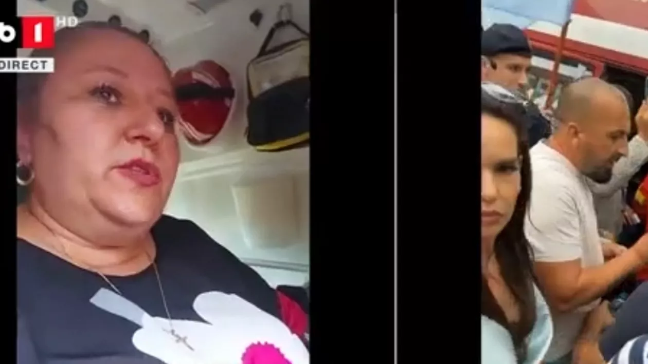 Diana Șoșoacă, preluată de o ambulanță după ce a fost pe punctul de a leșina la un protest (VIDEO)