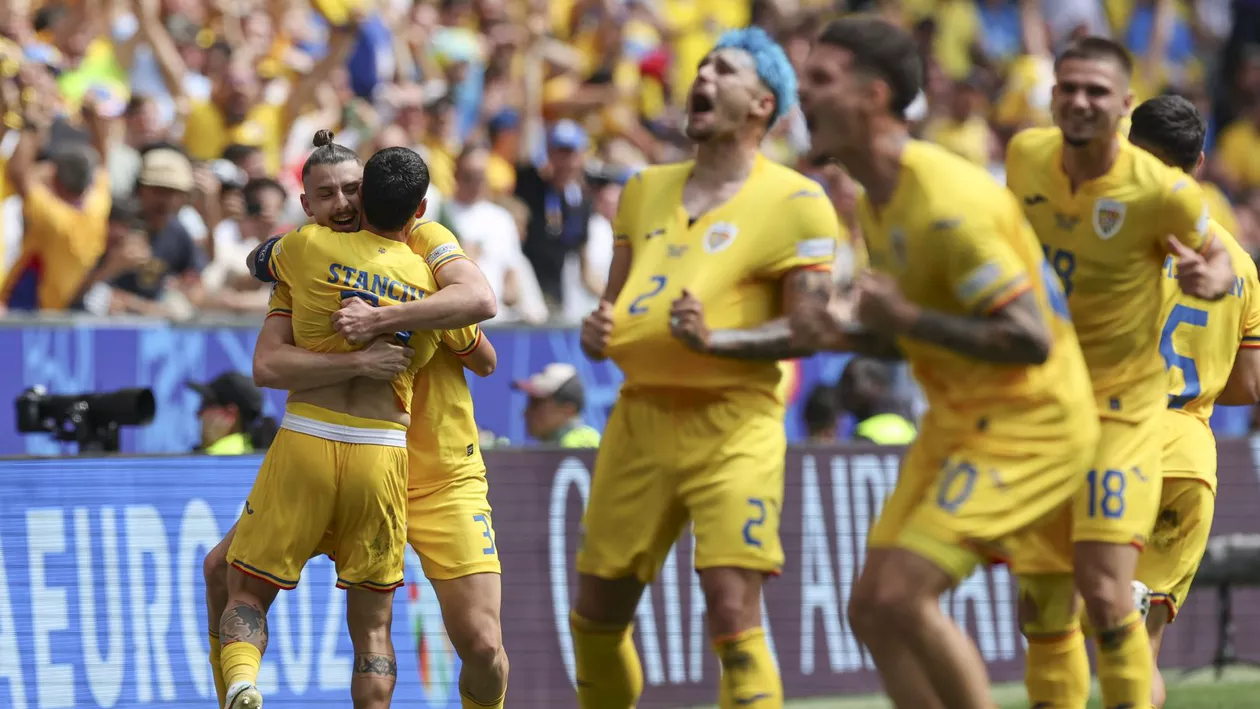 EURO 2024. Victorie istorică! România a învins Ucraina cu un scor categoric de 3-0. Cine sunt tricolorii care au marcat golurile 