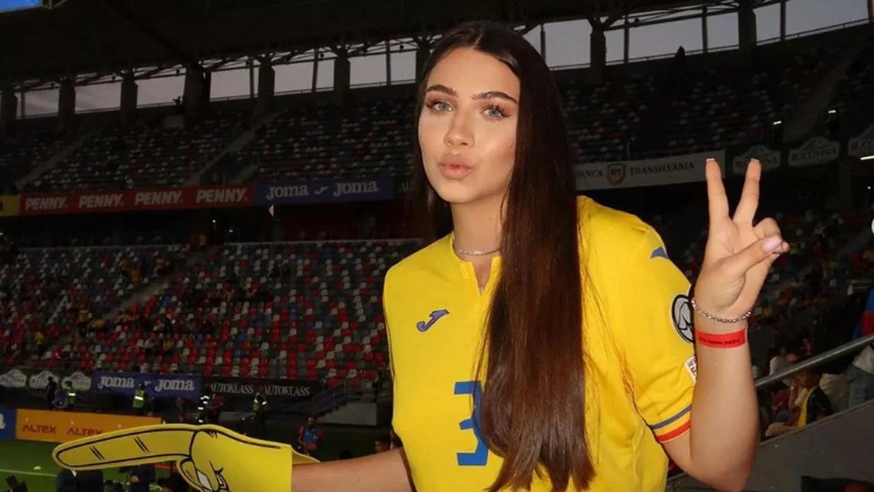 Sora mai mică a lui Radu Drăguşin face senzație pe TikTok. Ce mesaj viral le-a transmis Meira fotbaliștilor belgieni, înaintea meciului cu România (VIDEO)
