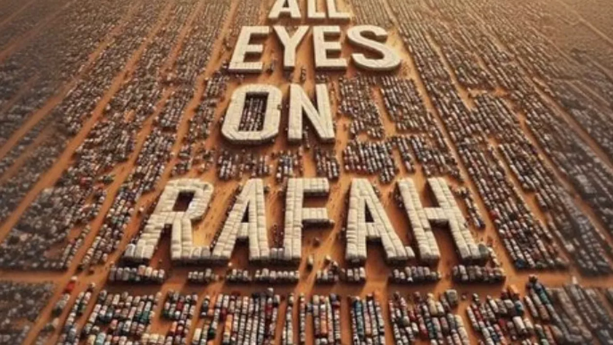 Toate privirile asupra Rafah” - Postarea virală care critică Israelul pentru bombardamentele asupra civililor palestinieni