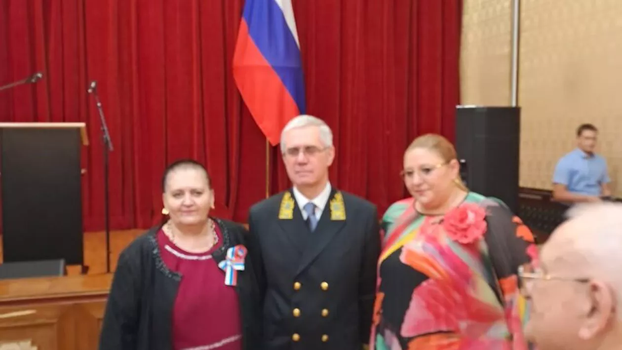 Diana Șoșoacă a mers la Ambasada Rusiei la un eveniment organizat de noul ambasador, după ce a fost aleasă europarlamentar