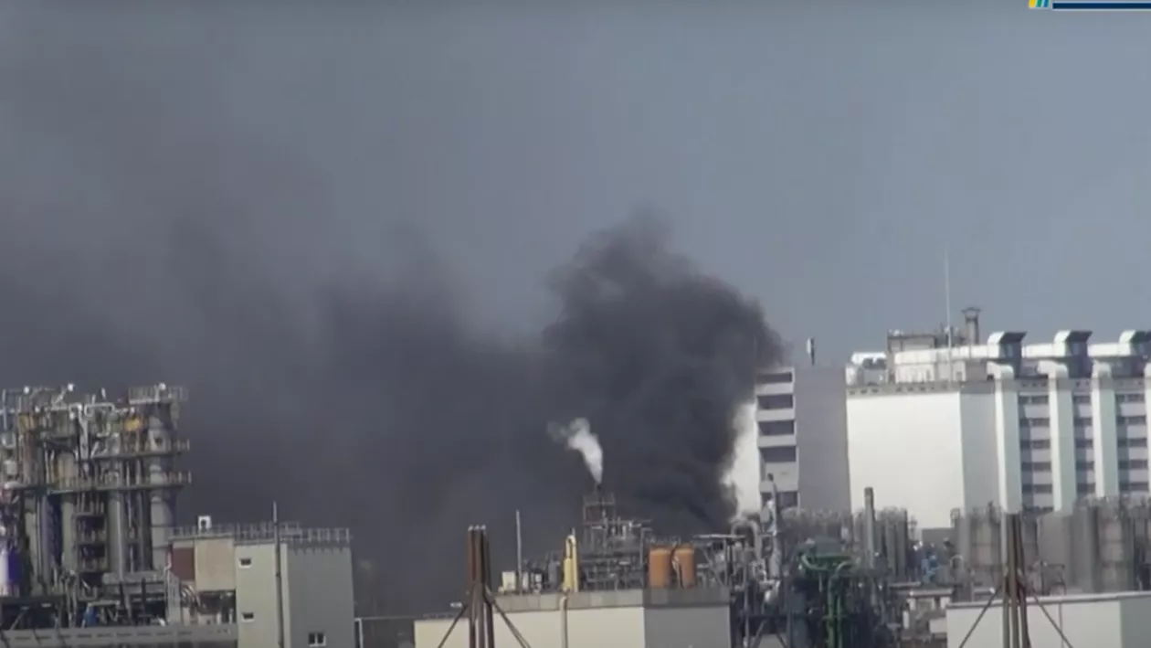 Explozie puternică la o uzină BASF din Germania: 14 persoane, rănite. Ce s-a găsit în incinta fabricii (VIDEO)