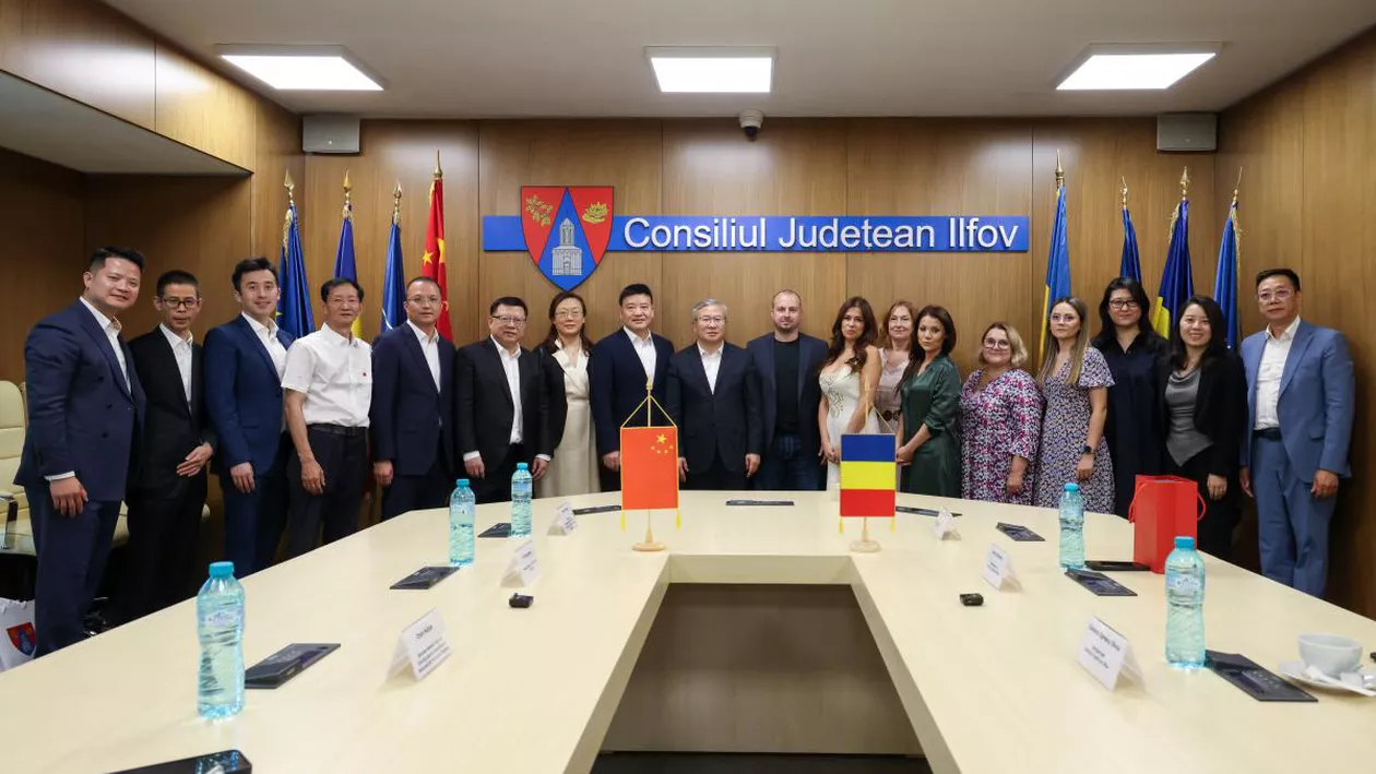 A doua întâlnire oficială între reprezentanții CJ Ilfov și delegația din Provincia Zhejiang, Republica Populară Chineză, a avut loc luni