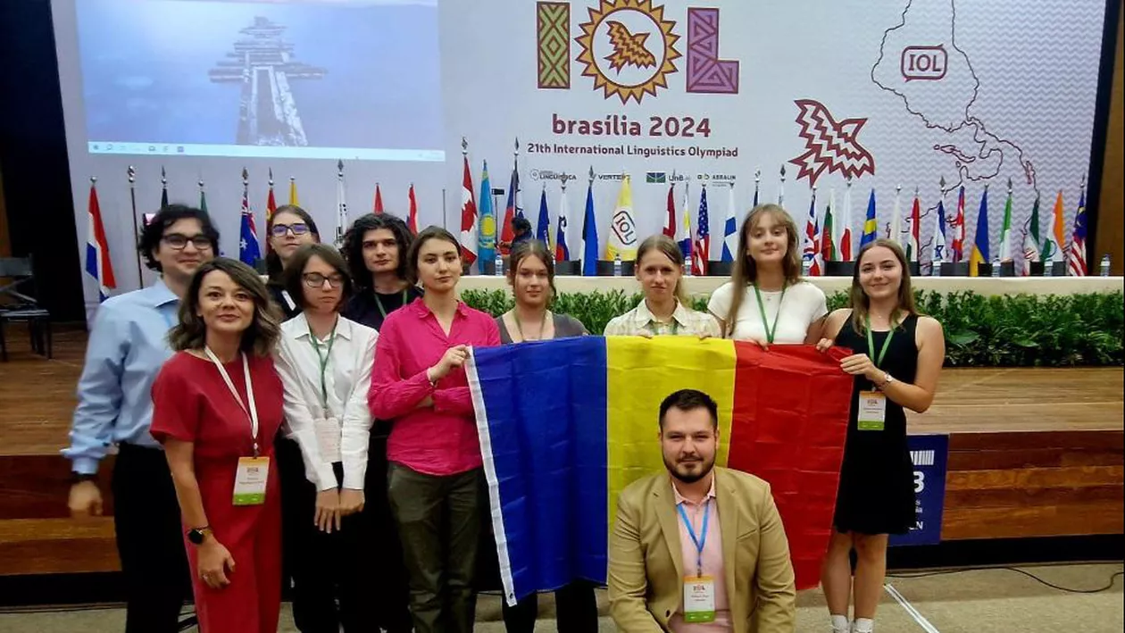 Rezultate excepționale pentru elevii români la Olimpiada Internațională de Lingvistică din Brazilia. Câte medalii au câștigat (FOTO)