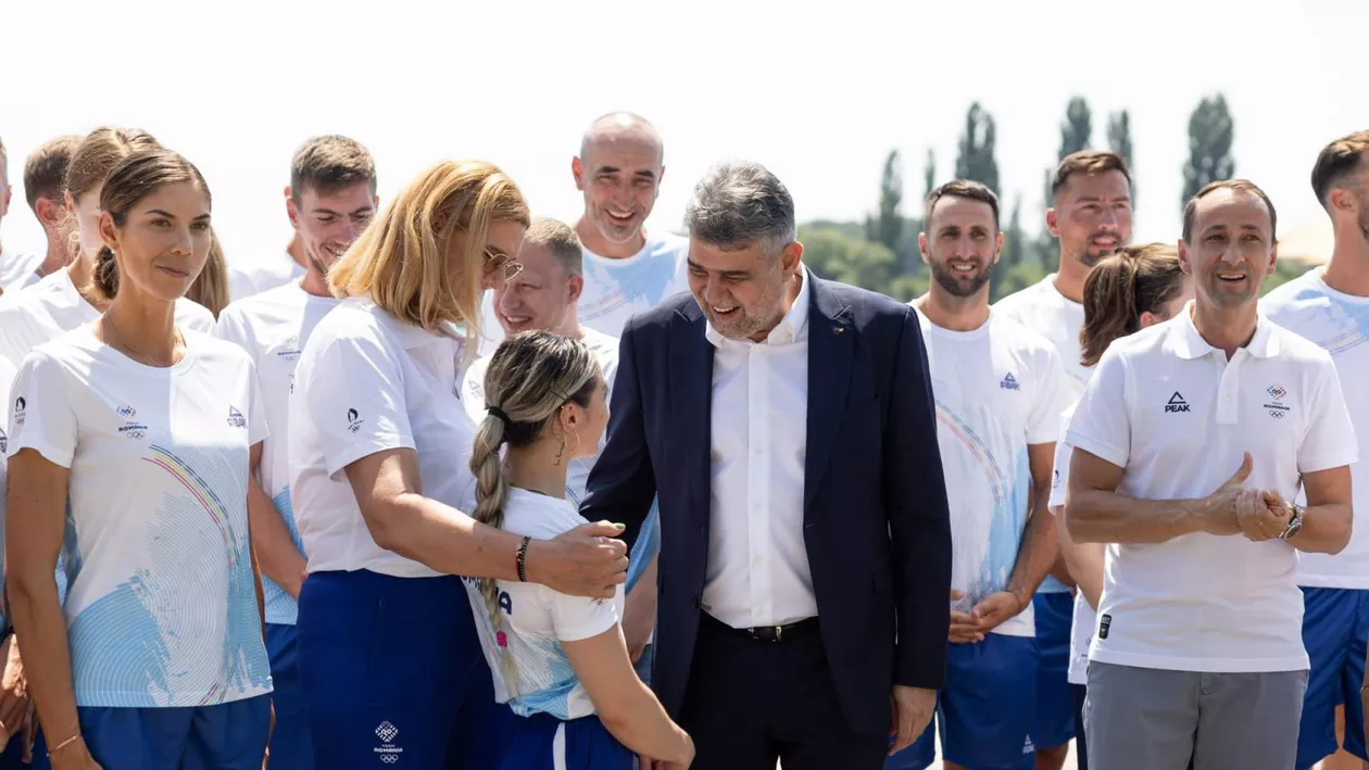 Marcel Ciolacu s-a întâlnit cu sportivii și antrenorii din delegația României pentru Jocurile Olimpice: „O țară întreagă așteaptă să retrăiască bucuria și mândria generată de fotbaliștii noștri la Euro 2024”