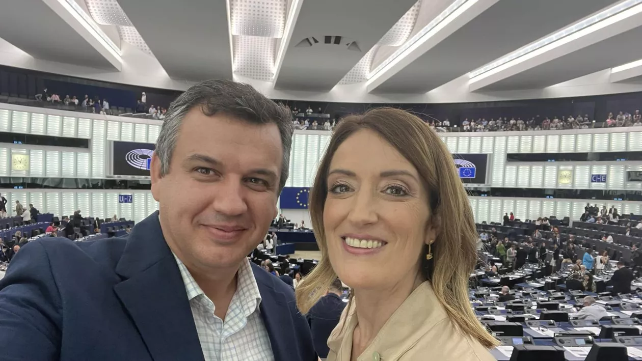 Eugen Tomac, după ce Roberta Metsola a fost realeasă președintele PE: Voturile pe care le-a obținut confirmă că este un politician bun. Pentru noi, românii, dosarul Schengen rămâne o problemă deschisă (VIDEO)