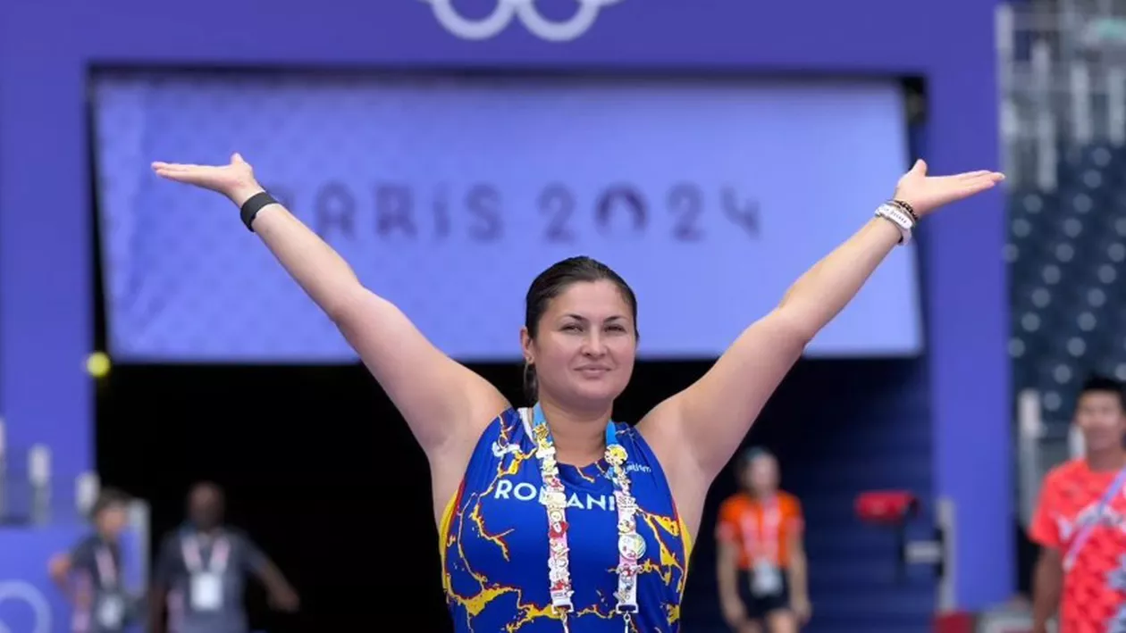 Bianca Ghelber a terminat pe locul 9 în finala la aruncarea ciolanului la Jocurile Olimpice. Ce reacție a avut sportiva și ce a declarat despre experiența de la Paris