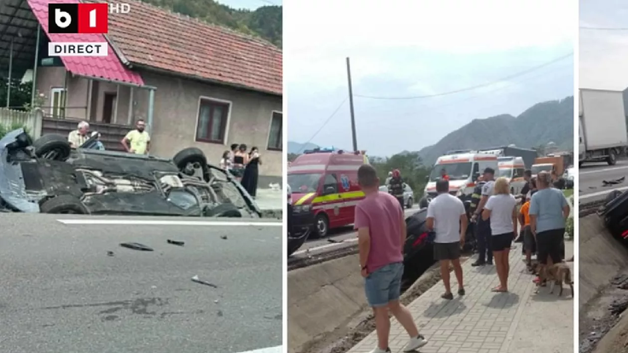 Surse: Natalia Intotero, dusă la spital după un accident pe Valea Oltului. Mașina era condusă de un ofițer SPP