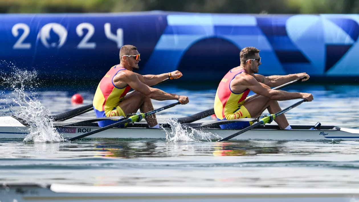 Andrei Cornea și Marian Enache sunt campioni olimpici la dublu vâsle masculin! Al doilea aur pentru România la Paris