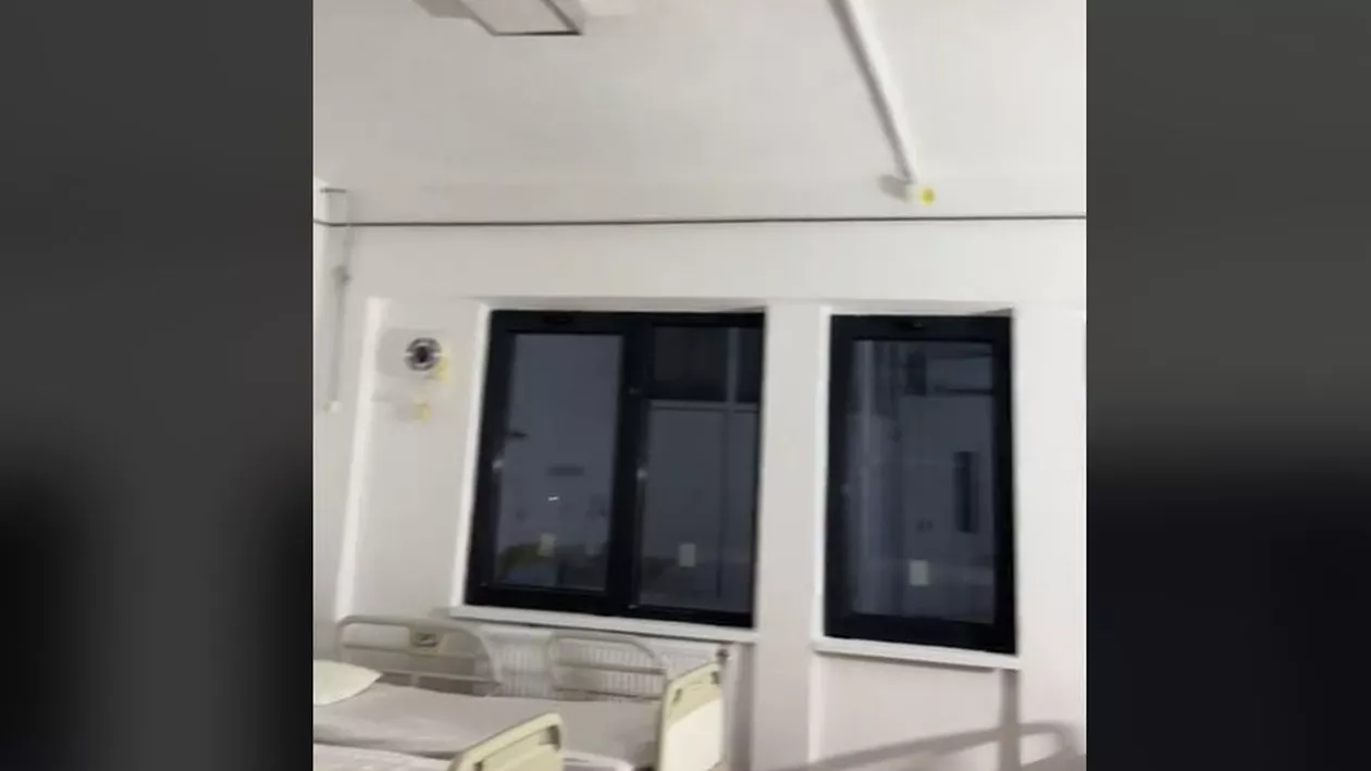Imagini halucinante: Pacienții dintr-un spital din Călărași au împărțit salonul cu liliecii (VIDEO)