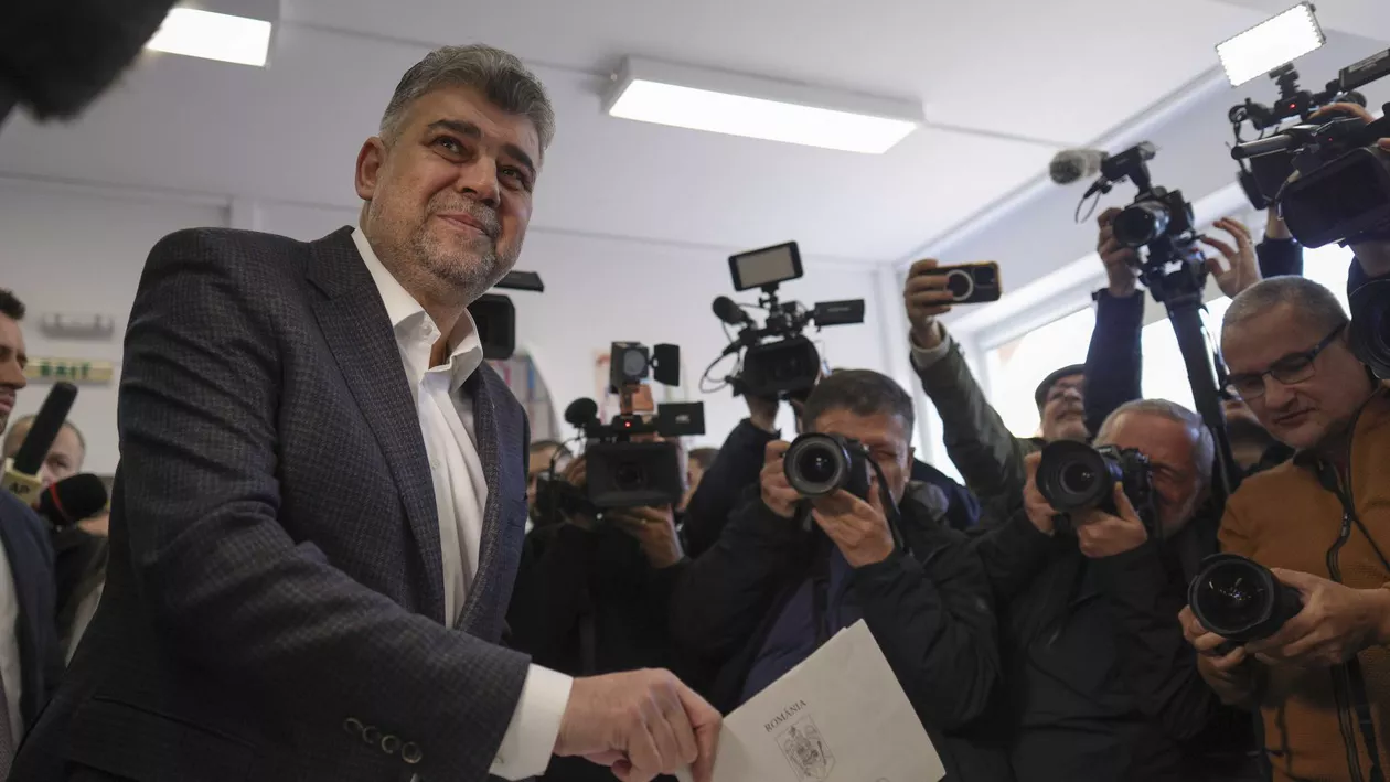 Marcel Ciolacu: Am votat pentru o Românie în care românii să aibă un trai decent și pentru o Românie a cărui președinte să muncească pentru țară și pentru poporul său (VIDEO, GALERIE FOTO)