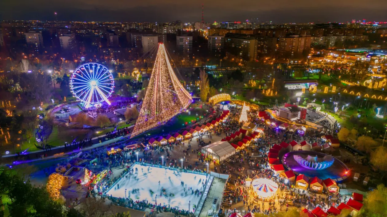 Primul târg de Crăciun din Capitală se deschide în Sectorul 6, în Parcul Drumul Taberei. Principalele atracții ale West Side Christmas Market (GALERIE FOTO)