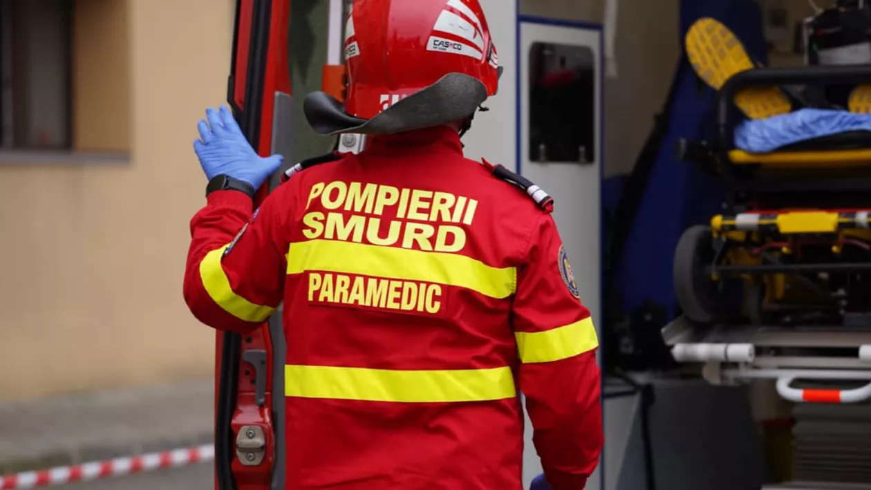 Alertă la Sibiu. Tavanul unui hotel s-a prăbușit. Autoritățile au declanșat Planul Roșu de intervenție. Opt persoane au fost scoase de sub dărâmături