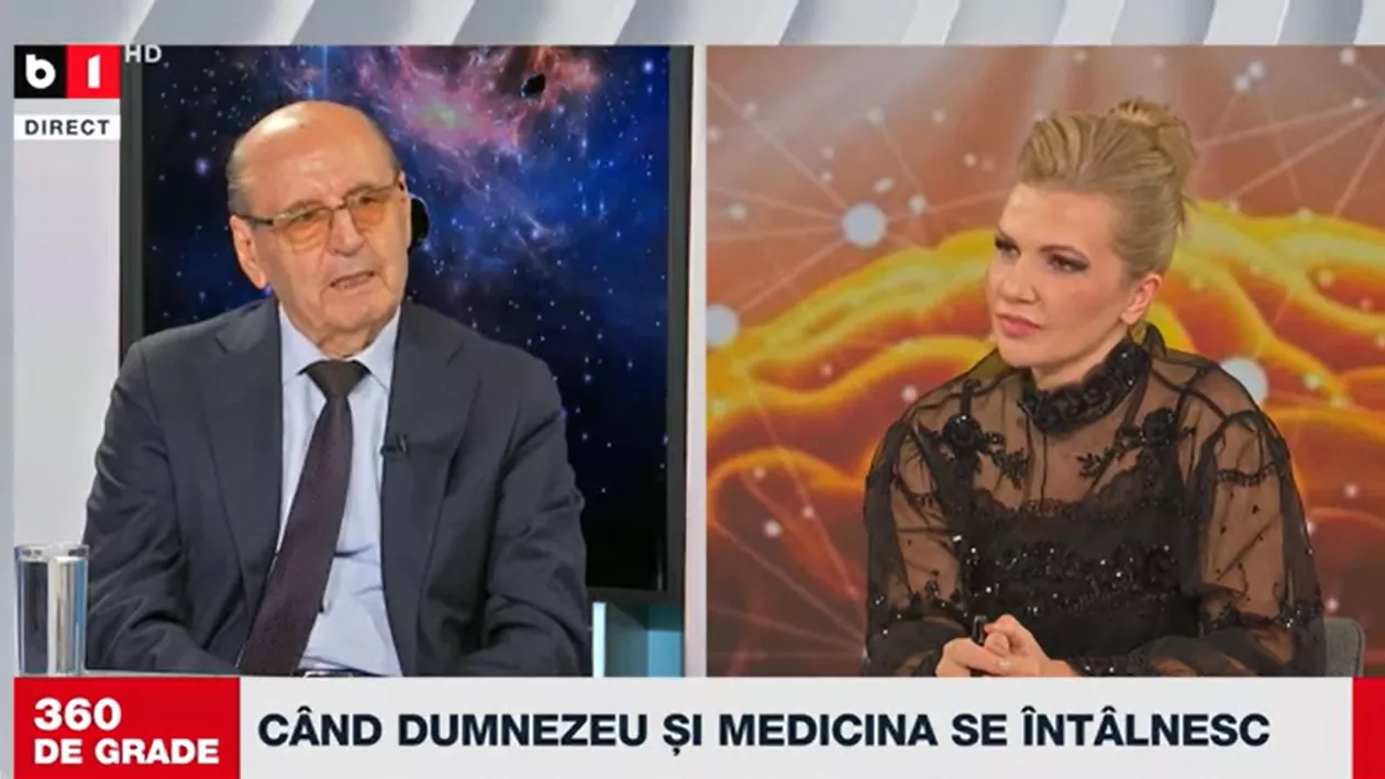 „360 de grade”, cu Alina Bădic | Prof. univ. dr. Dulcan: Suferința este una dintre căile ce i se dau omului pentru a se înțelepți, pentru a se întreba, pentru a învăța ceva (VIDEO)