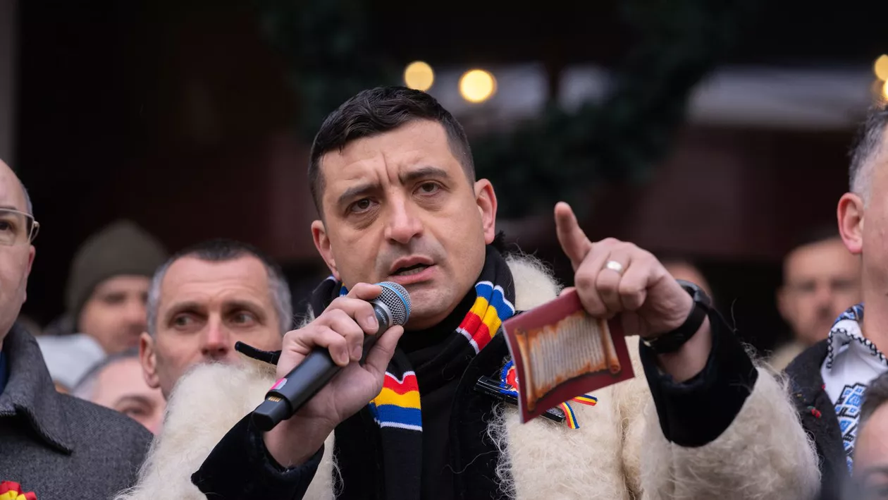George Simion, acuzații grave la Marșul Unirii de la Iași: Au fraudat alegerile, le-au comasat și, pentru că nu a ieșit cum au vrut ei, le-au anulat abuziv, iar acum vor să le repete, la fel de abuziv