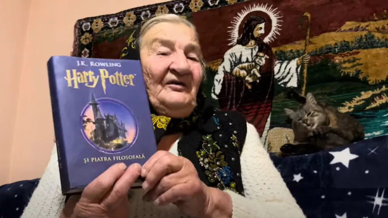 La 84 de ani, o bunică influencer din Maramureș, promovează pe TikTok și Youtube importanța lecturii. Nu-i scapă nimic, a filmat recenzii pentru cărți de la Harry Potter la Demonii lui Dostoievski