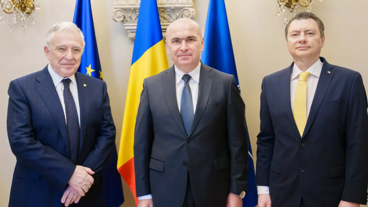 Ilie Bolojan s-a întâlnit cu Guvernatorul BNR, Mugur Isărescu, la Palatul Cotroceni. Ce au discutat