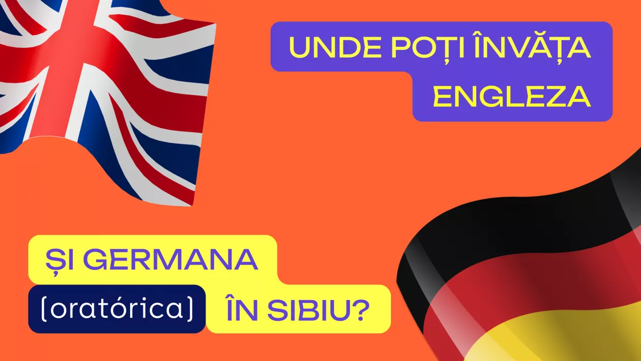 Unde poți să înveți engleza și germana în Sibiu