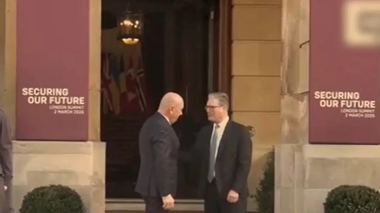 Bolojan, primit de Keir Starmer la Londra. Președintele interimar participă la summitul liderilor privind Ucraina (VIDEO)