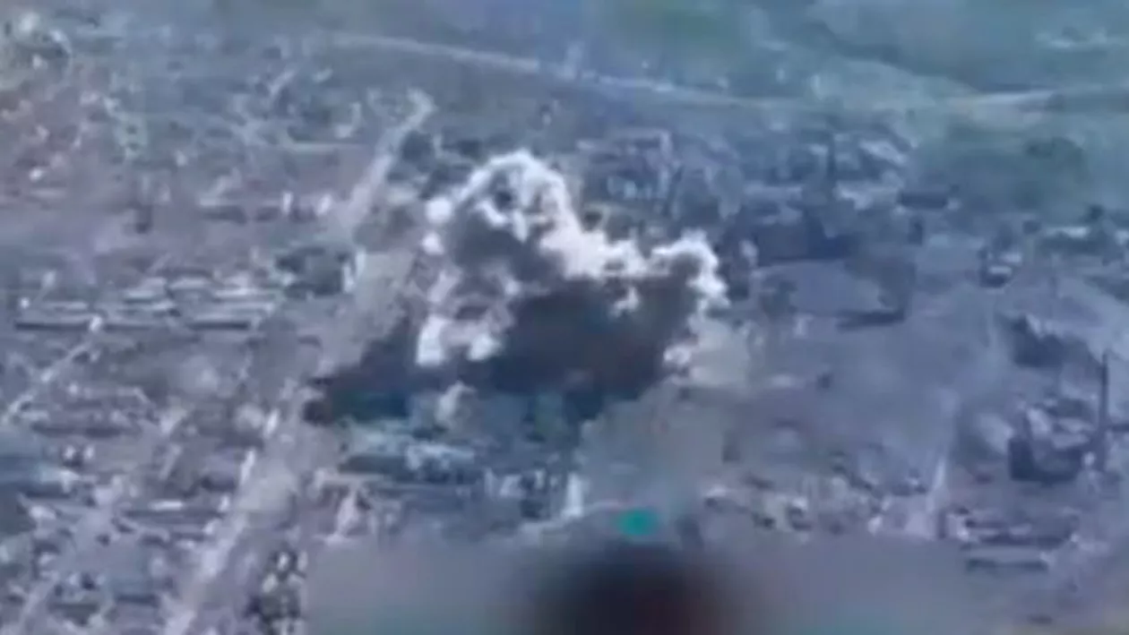 Importantă bază militară rusă, spulberată de forțele ucrainene pe frontul din Torețk (VIDEO)