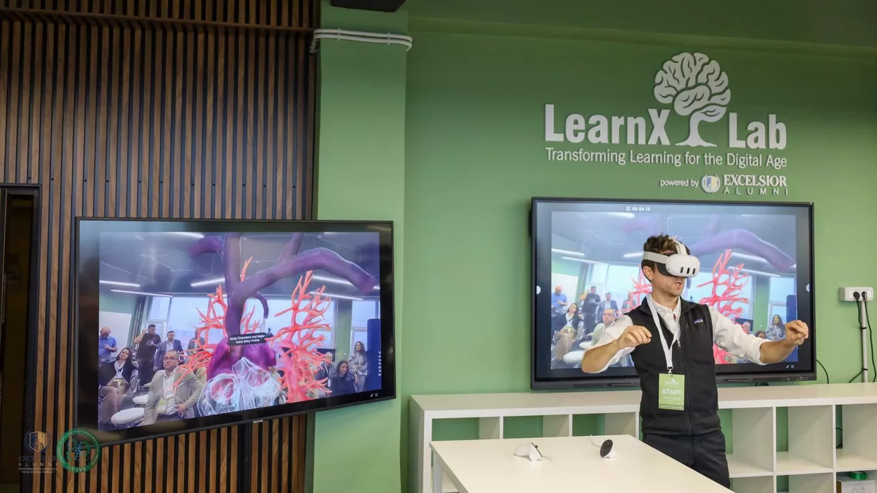 LearnX Lab: Primul laborator de AI și XR de la USVT revoluționează educația (VIDEO)
