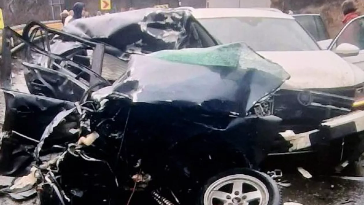 Încă o tragedie pe șosea. Accident soldat cu două victime pe DN 1