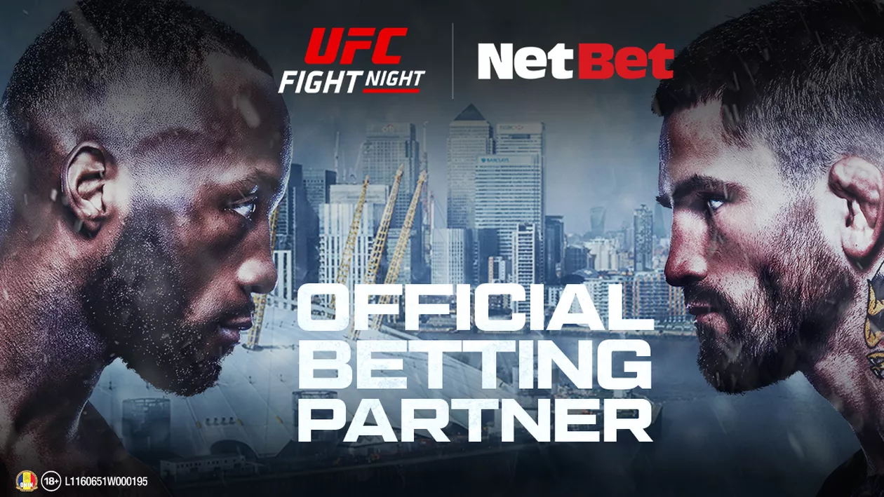 UFC ANUNȚĂ: NETBET PARTENER OFICIAL ÎN EUROPA