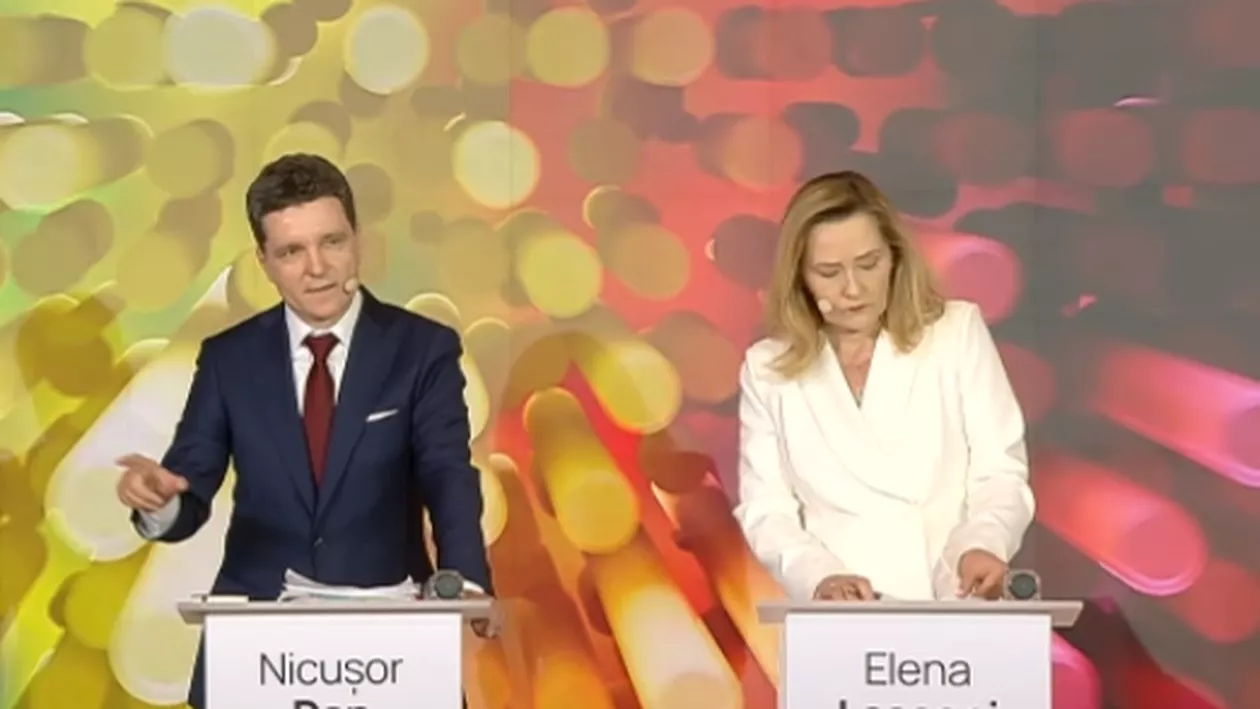 Contre acide între Elena Lasconi și Nicușor Dan, la dezbaterea electorală: Nicușor, tu ai fi candidatul care ai trece de orice detector de miciuni / Nu e locul cel mai potrivit pentru tipul acesta de telenovele