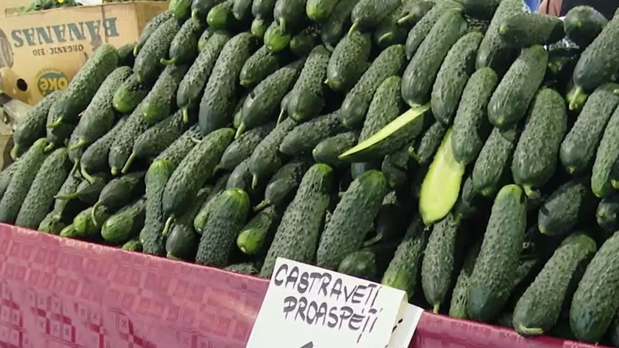 Prețurile ridicate pun românilor pofta-n cui: Legumele de sezon au devenit un lux (VIDEO)