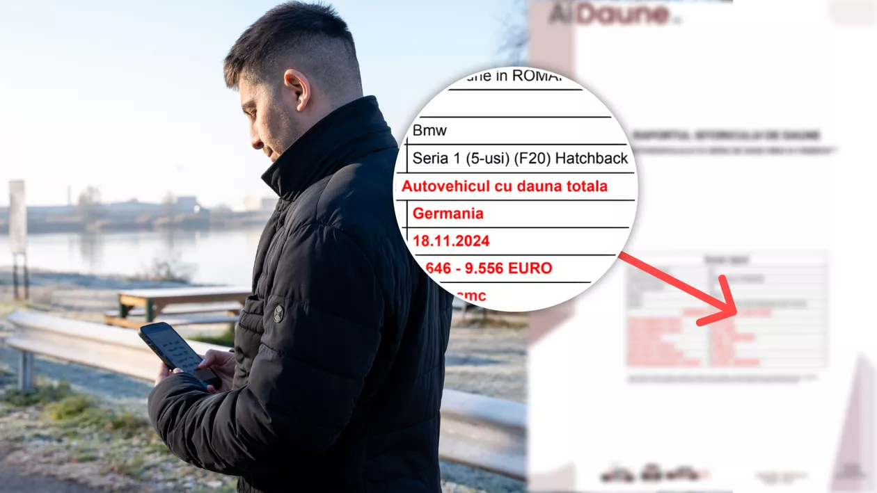 Aparent perfectă, dar cu trecut periculos! Cum afli dacă o mașină a fost daună totală?