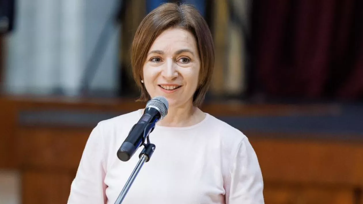 Maia Sandu: „Ne dorim foarte mult să vedem o Românie puternică și europeană”. Ce se va întâmpla cu interdicția lui George Simion în Republica Moldova, dacă va câștiga alegerile (VIDEO)