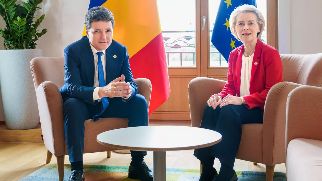 Nicuşor Dan, întâlnire cu Ursula von der Leyen. PNRR și deficitul bugetar, pe agenda discuțiilor