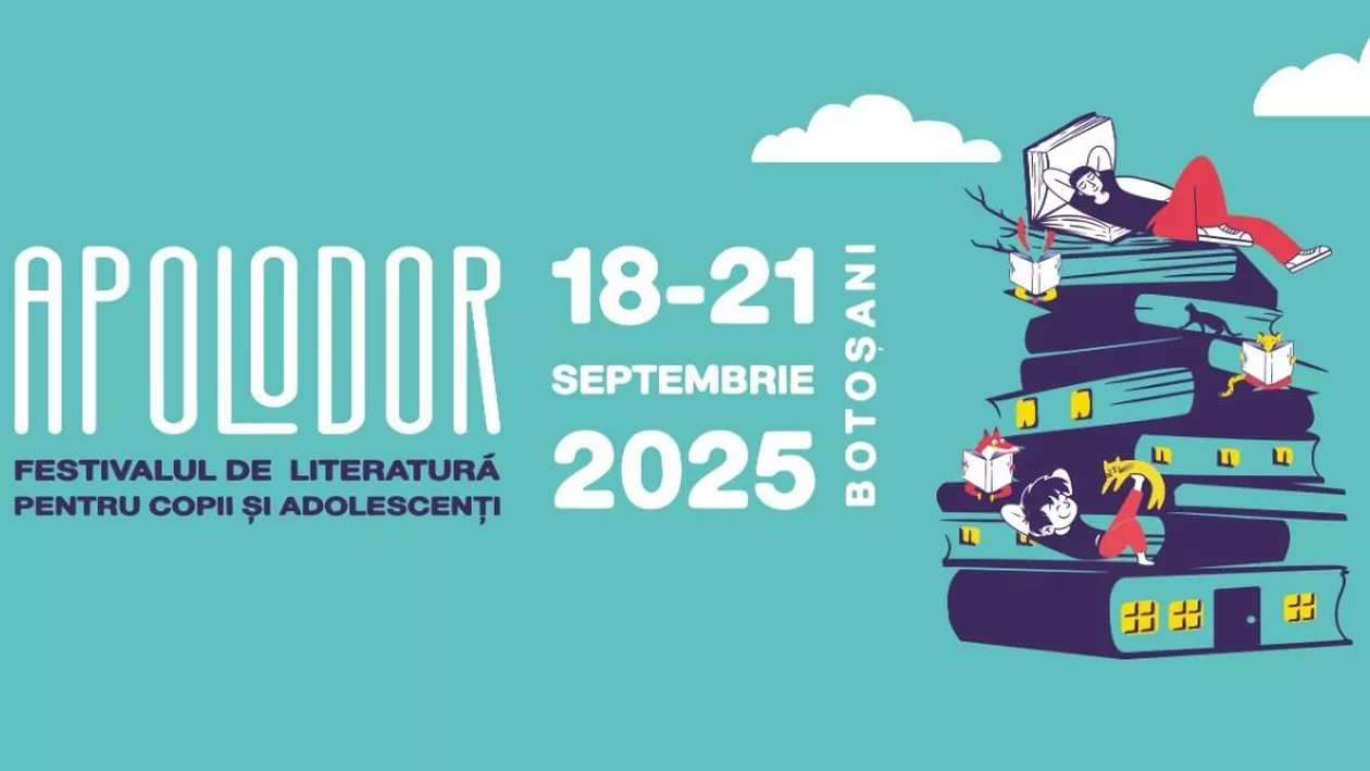 S-a născut APOLODOR, Festivalul de Literatură pentru Copii și Adolescenți de la Botoșani
