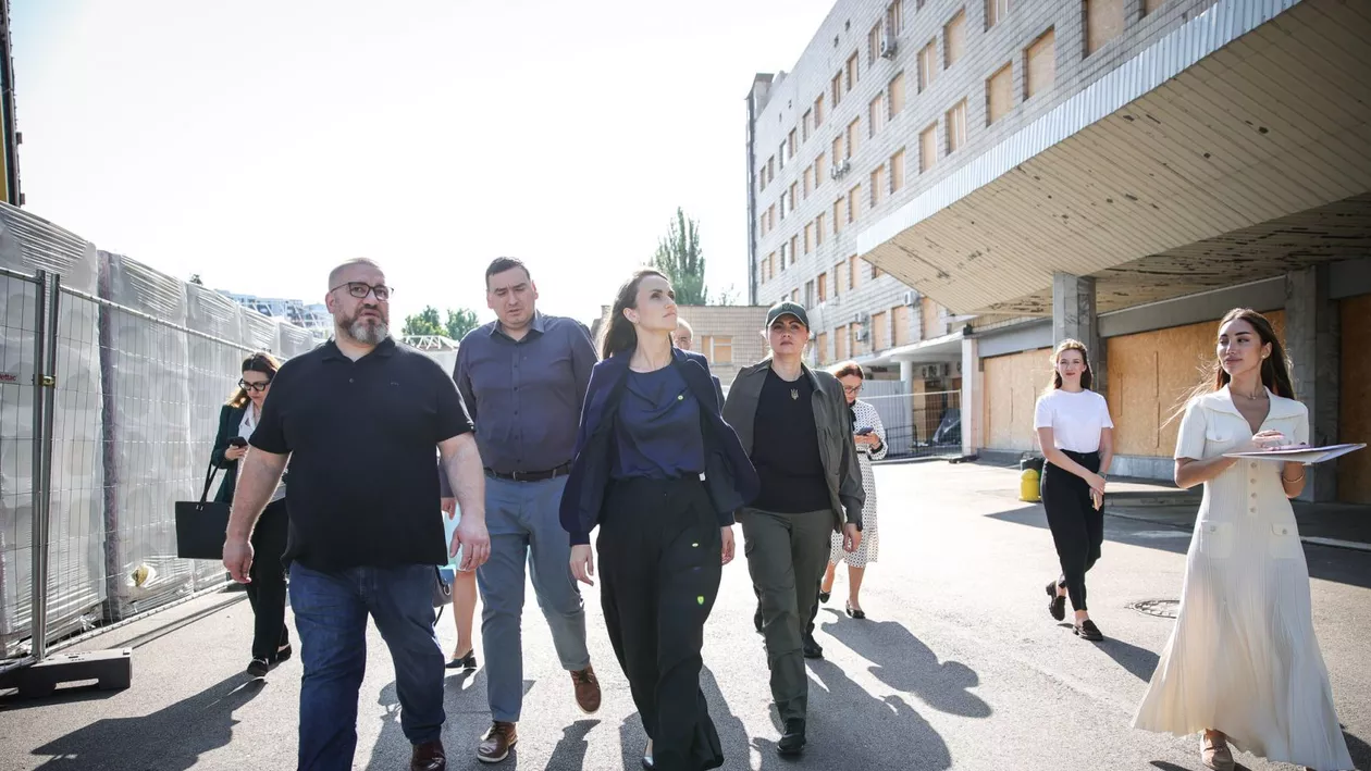 În zi de doliu național, ministra Oana Țoiu a plecat la Kiev