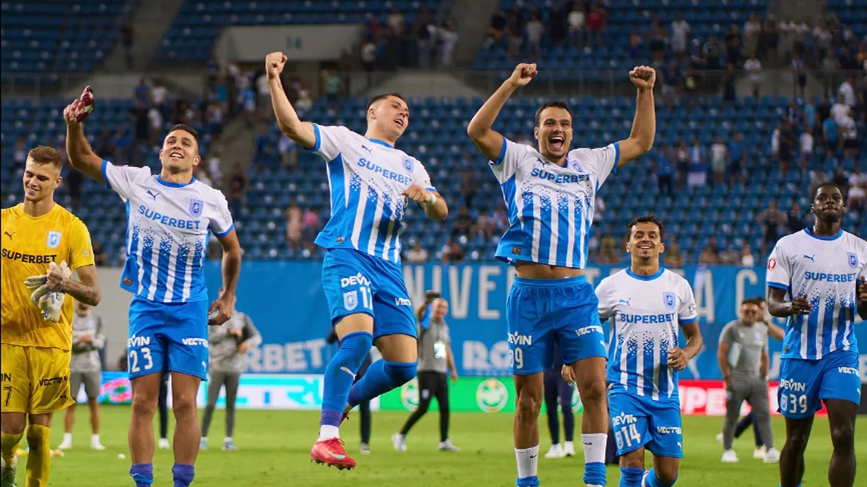 Universitatea Craiova - Bașakșehir 3-1. Oltenii scriu istorie și ajung pentru prima dată în grupele Conference League