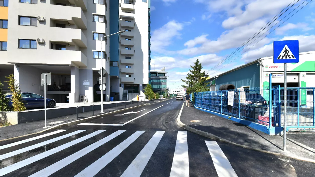Pasajul Ciurel NU mai e „cel mai scump viraj la stânga din România”! Strada Amilcar Săndulescu, proaspăt modernizată, a salvat situația