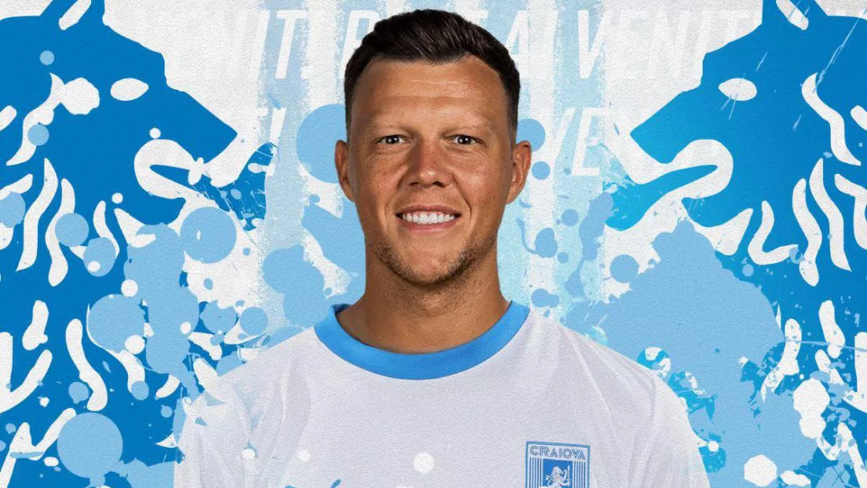 Adrian Rus semnează cu Universitatea Craiova. Fundașul revine în Liga 1 după mai multe experiențe internaționale de top