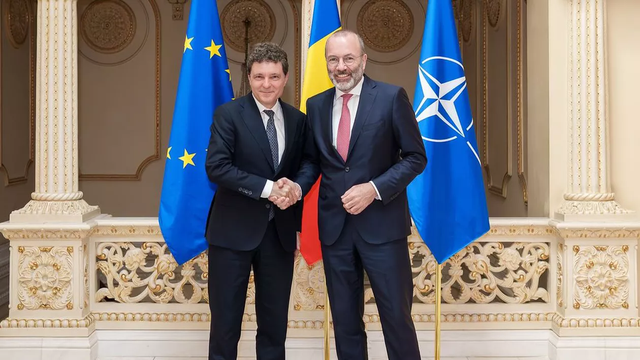 Nicușor Dan a discutat cu liderul PPE despre viitorul Uniunii Europene. Sprijinul pentru România rămâne o prioritate