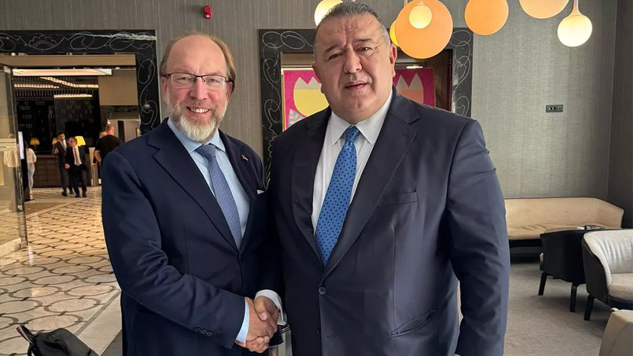 Întâlnire oficială între președinții Camerelor de Comerț din România și Ucraina în contextul cooperării economice regionale