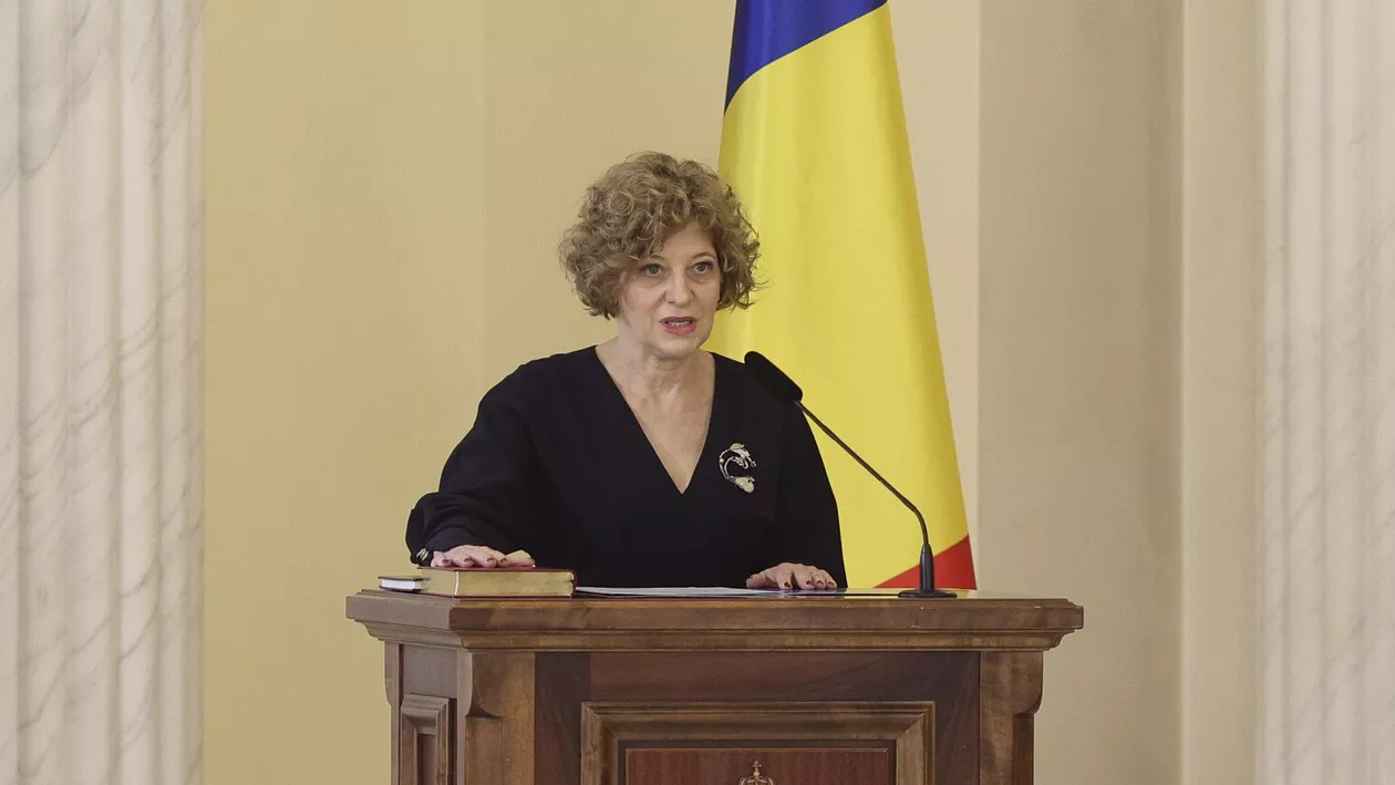 Oana Gheorghiu a depus jurământul. Ceremonie cu scandal