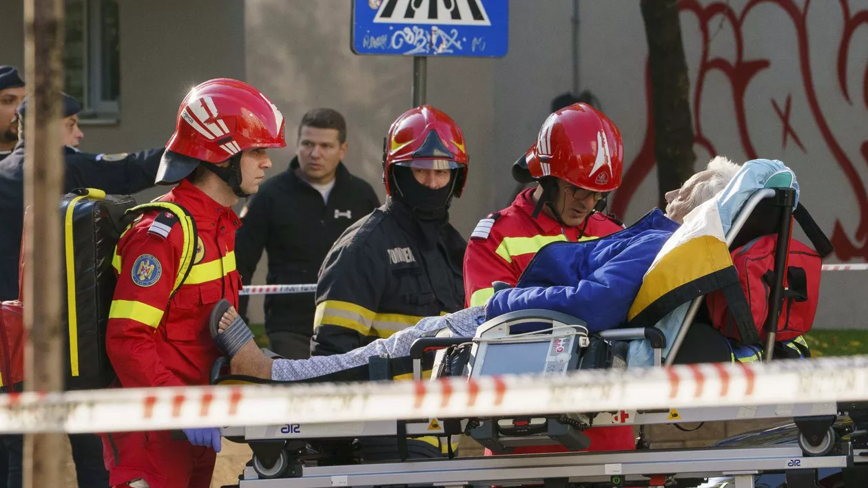 Explozie devastatoare în București! Un bloc din Sectorul 5 a fost distrus parțial: 3 persoane au murit, 14 sunt rănite (VIDEO)