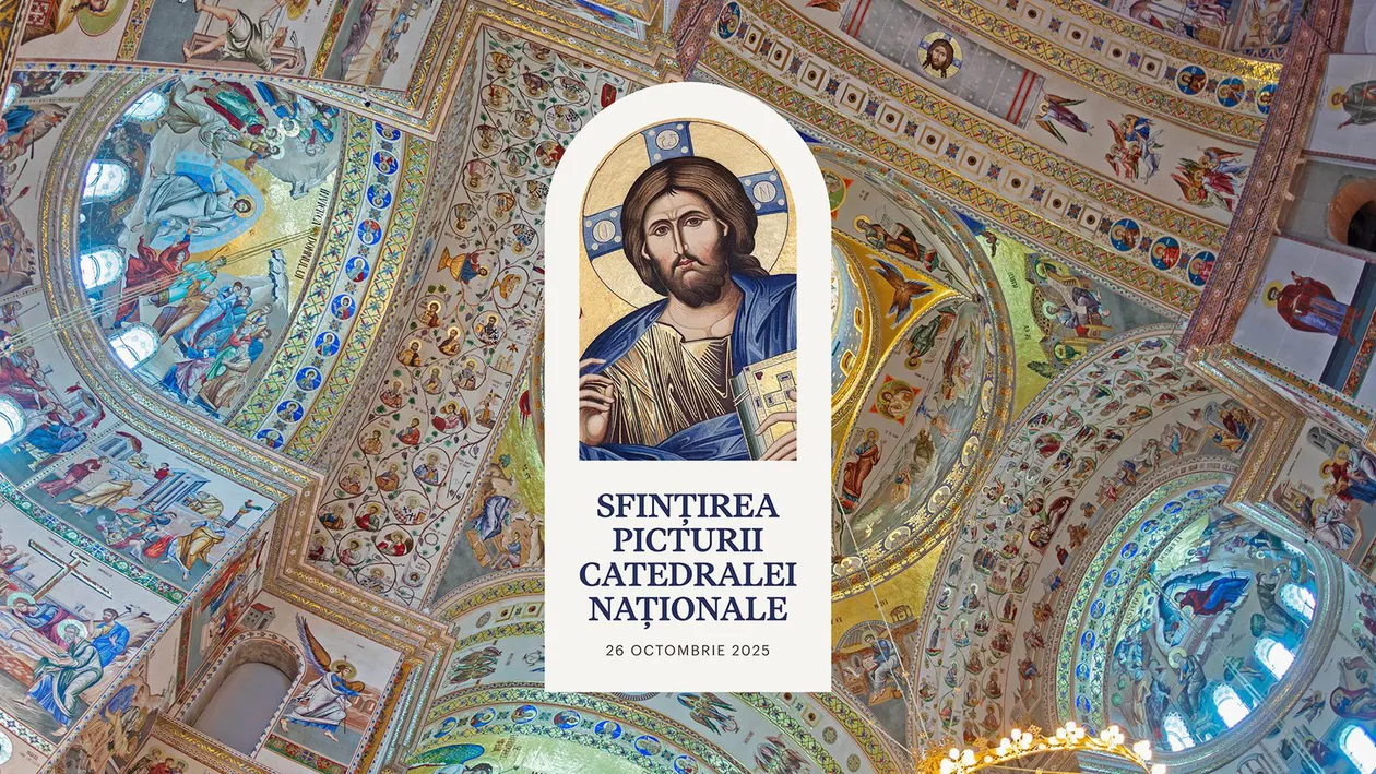 Sfințirea picturii Catedralei Naționale va avea loc pe 26 octombrie. Programul complet al zilei + la ce trebuie să fie atenți credincioșii