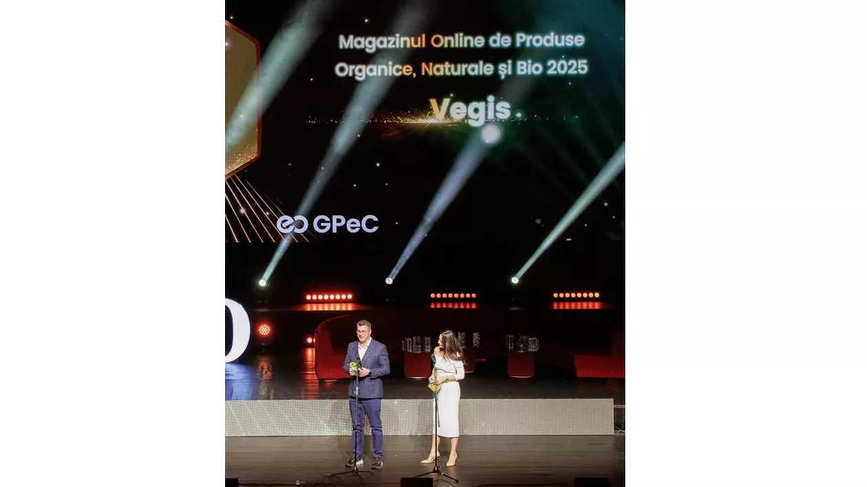Distincție de top pentru Vegis și Limitless Agency la GPeC Awards 2025: excelență în eCommerce românesc