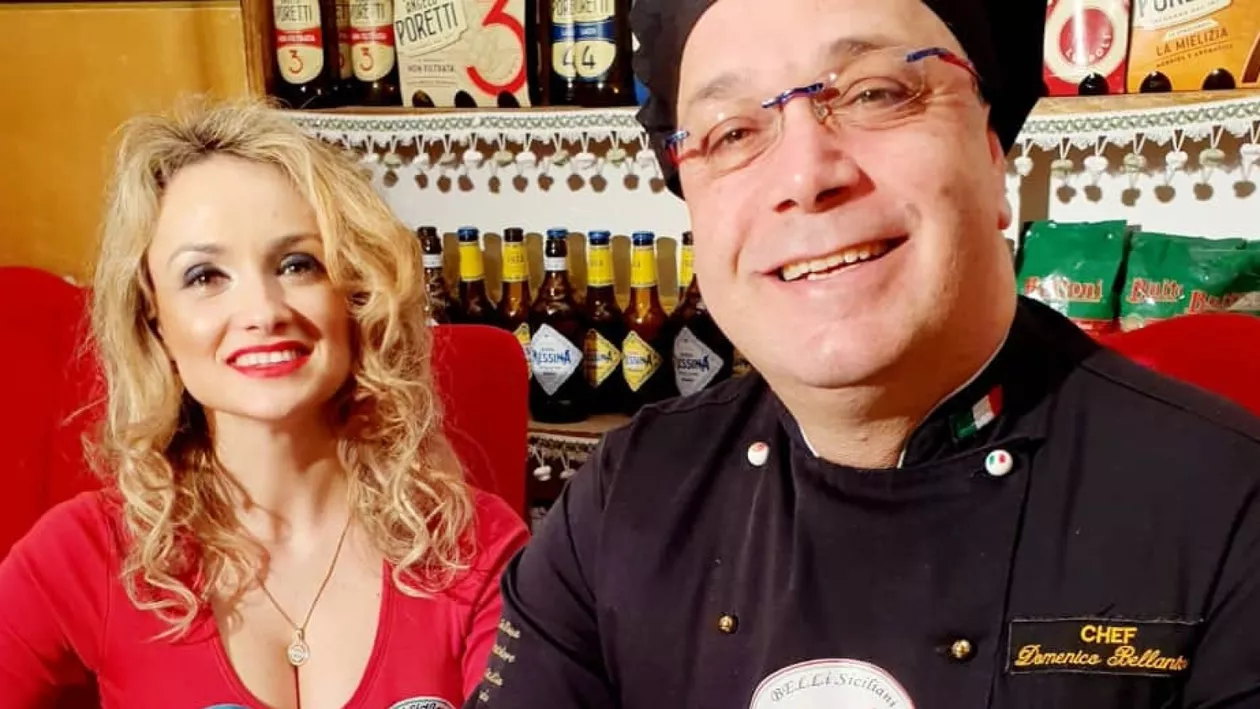 Amalia Bellantoni, reținută împreună cu soțul ei. Cei doi sunt acuzați că au bătut și tâlhărit un cuplu de bătrâni